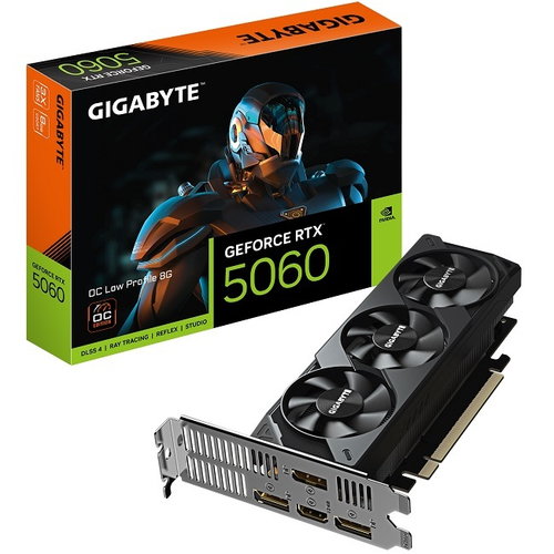 Видеокарта GIGABYTE GeForce RTX 5060 LP OC 8GB #GV-N5060OC-8GL