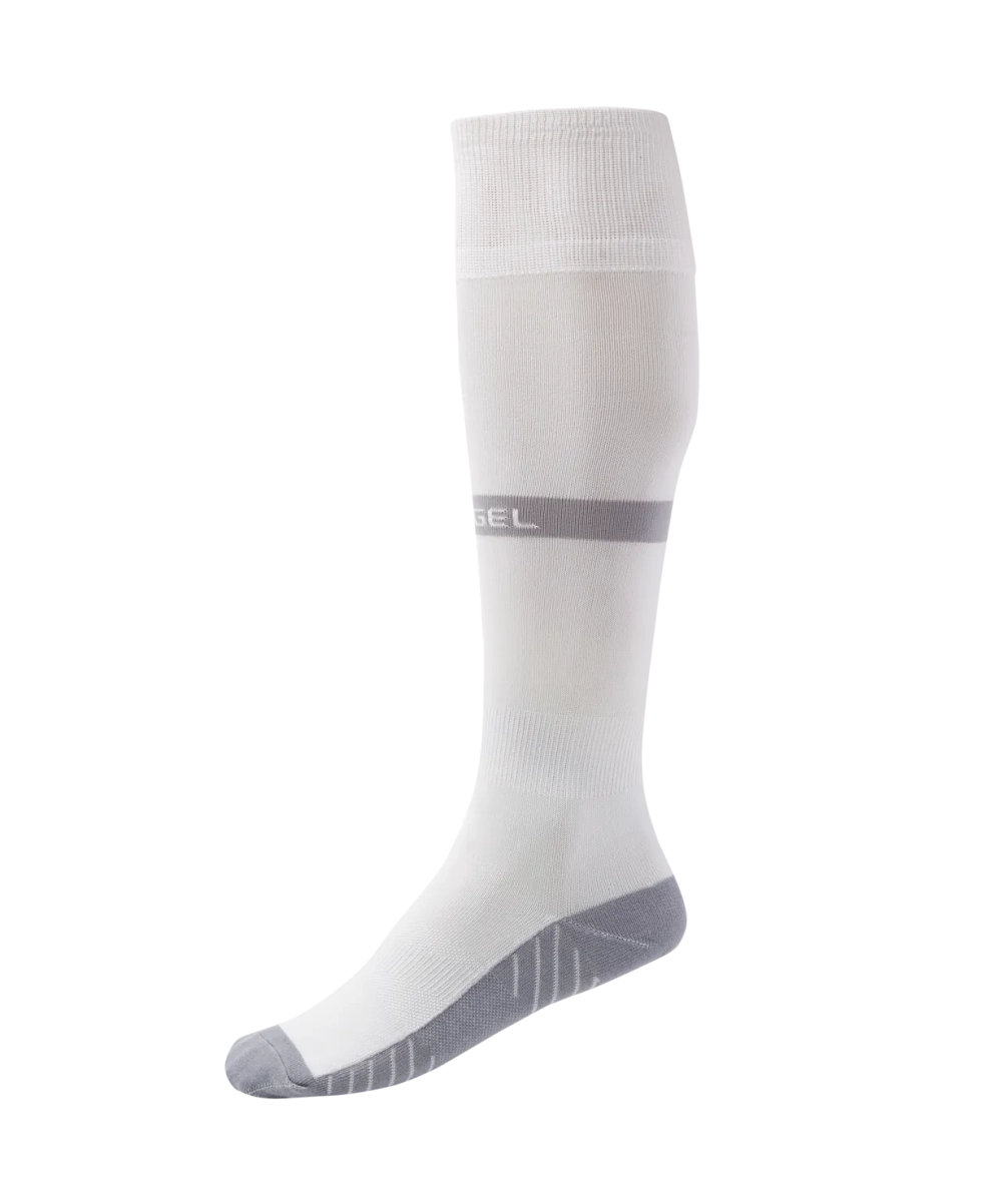 Гетры футбольные JÖGEL CAMP ADVANCED SOCKS 00, белый/серый