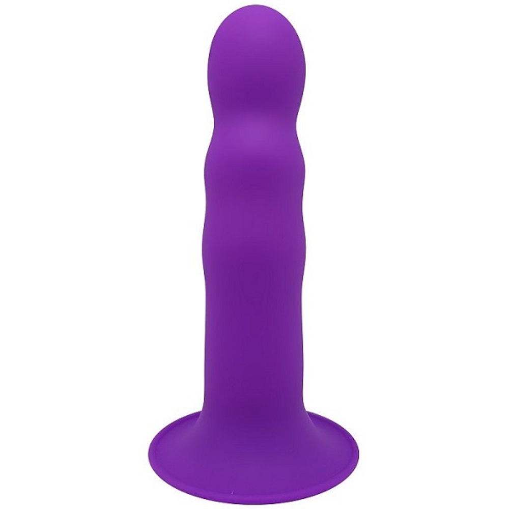 Фиолетовый фаллоимитатор двойной плотности Adrien Lastic Hitsens 3