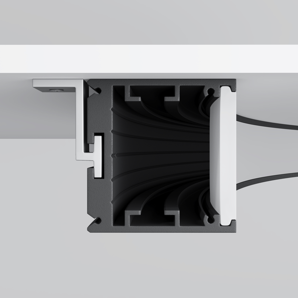 Профиль Led Strip ALM-3535R-B-IN-90°-1.5M