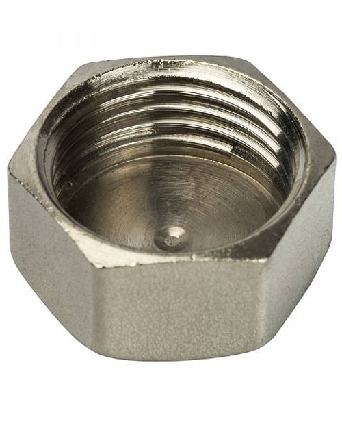 Заглушка ВР 15 (1/2") никель