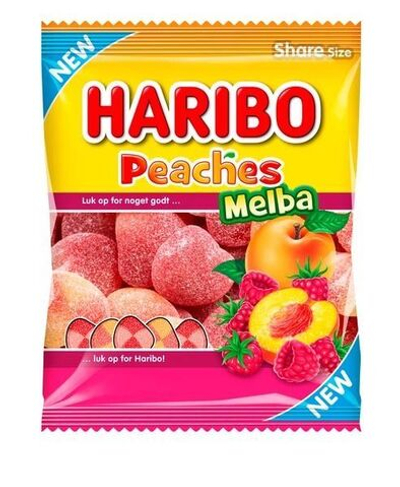 мармелад Haribo Peaches Melba 120 г (Из Финляндии)