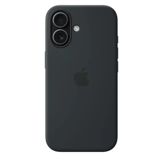 Чехол Silicone Case MagSafe для iPhone 17 Черный