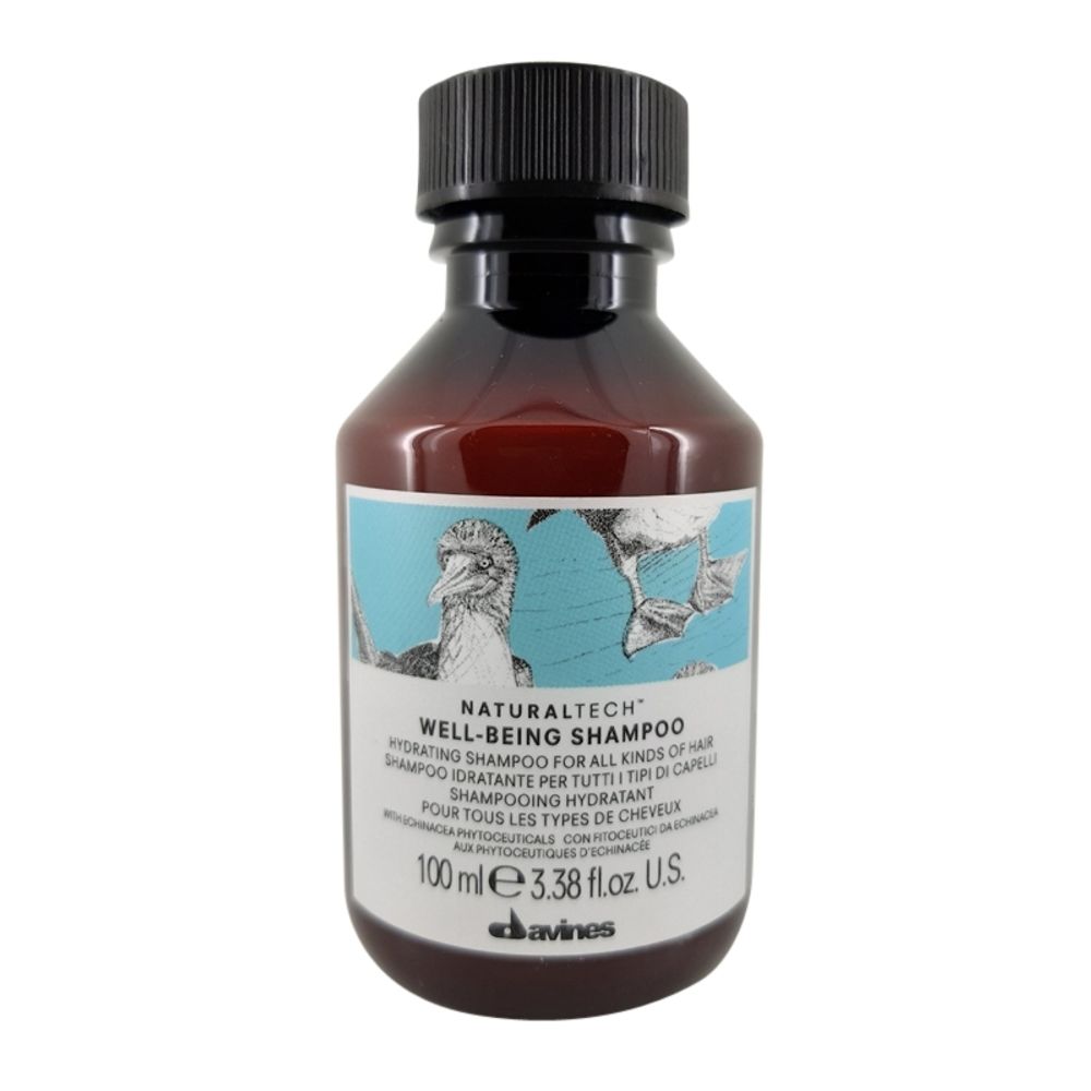 Шампунь для здоровья волос DAVINES NaturalTech Well-being Shampoo 100 мл