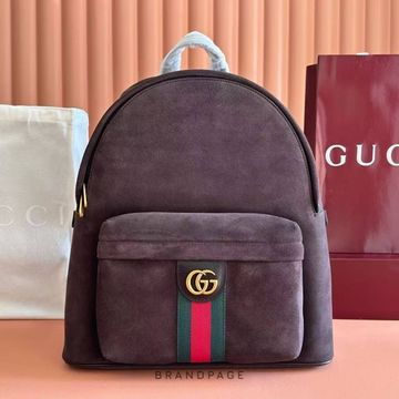 Рюкзак тёмно-коричневый от Gucci BP5-092236