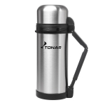 Термос (HS.TM-010) 1000ML (пласт.чашка, скл.ручка, ремень)