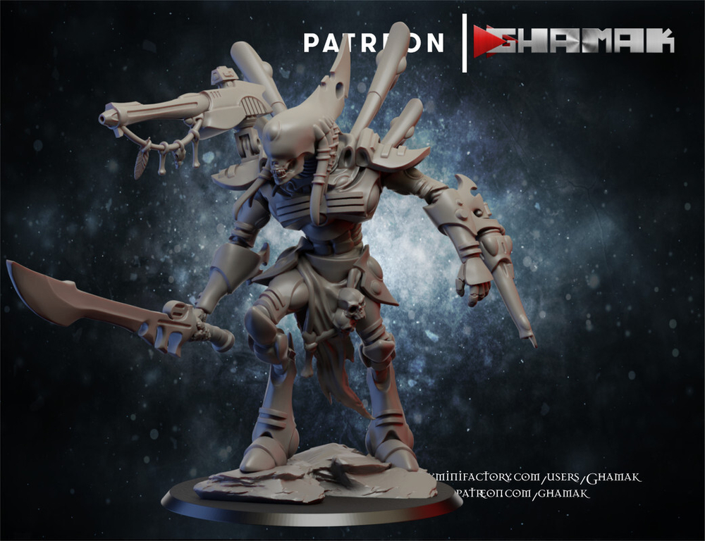 Drukhari миниатюра для dnd, днд, pathfinder, фентези, Настольная игра, НРИ, Варгейм, РПГ