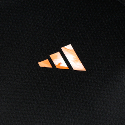Мужское теннисное поло adidas Melbourne Ergo HEAT.RDY Raglan T-Shirt Men - Black, Multicoloured