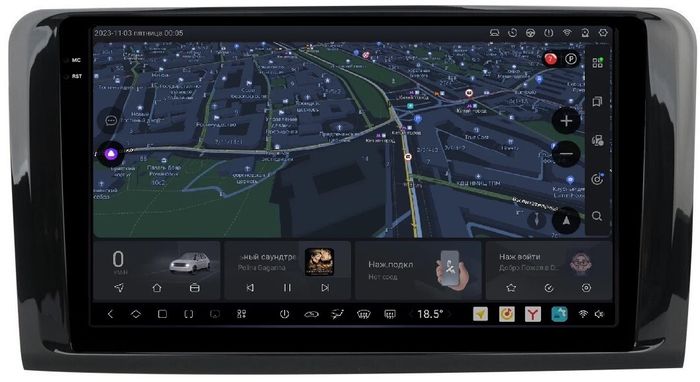 Магнитола для Mercedes-Benz GL (X164), ML (W164) 2005-2012 - Kuberg DUDU7 OL-9950 QLed+2K, Android 13, Быстрейшая, UIS7870 (DUDU7), CarPlay, SIM-слот