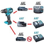 Аккумуляторная дрель-шуруповерт Makita DDF490WVE