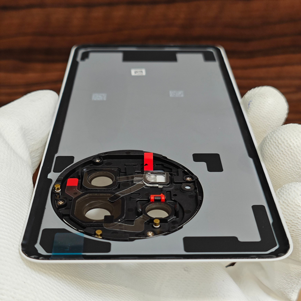Задняя крышка для OnePlus 13 Original (экокожа) цвет: Синий / Blue (в сборе со стеклом камеры)