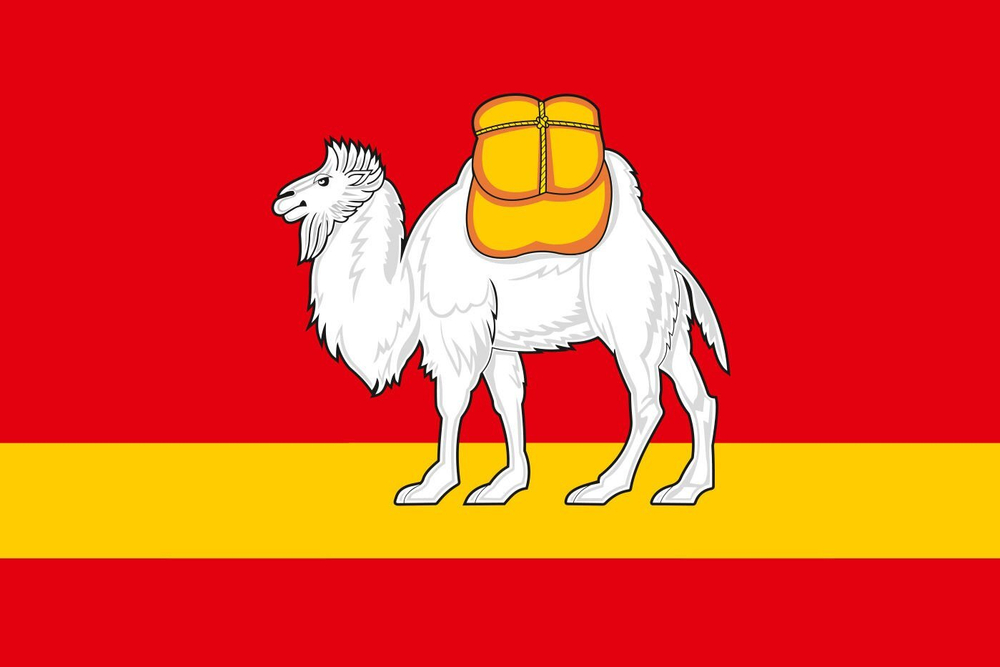 Флаг Челябинской области 40x60 см