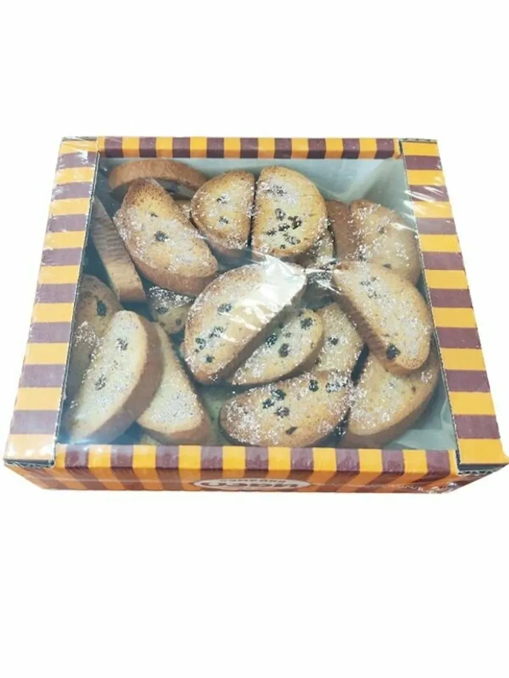 Сухари с орехами с изюмом и маком 400г