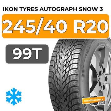 Ikon Tyres Autograph Snow 3 245/40 R20 99T XL