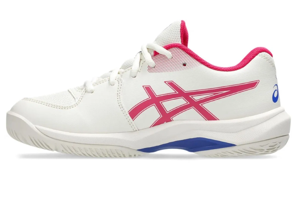 Детские теннисные кроссовки Asics Gel-Game GS - cream/bright rose