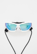 Спортивные очки LiP Surge / Gloss White - Black / PC Polarized / VIVIDE Ice Blue Lens