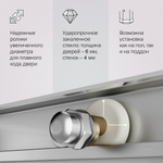 Душевое ограждение 80x80  см, без поддонс AM.PM X-Joy W94G-403-8080-MT1K