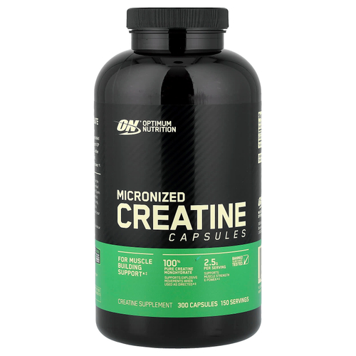 Optimum Nutrition, Микронизированный креатин`` 300 капсул