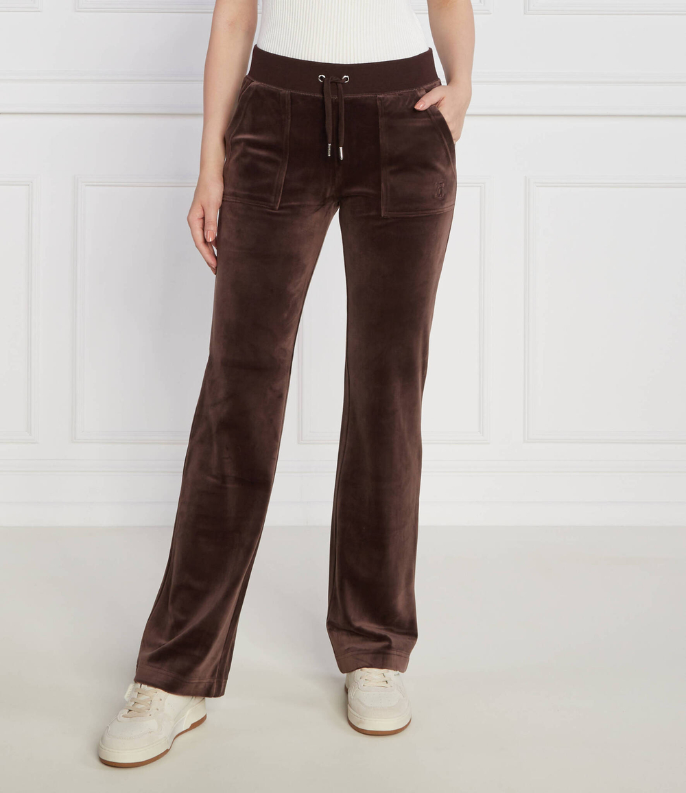 Спортивные штаны Del Ray Juicy Couture - коричневый(JCAP180)
