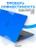 Чехол Gurdini для Macbook Pro 16.2" 2021 накладка пластик матовый Blue