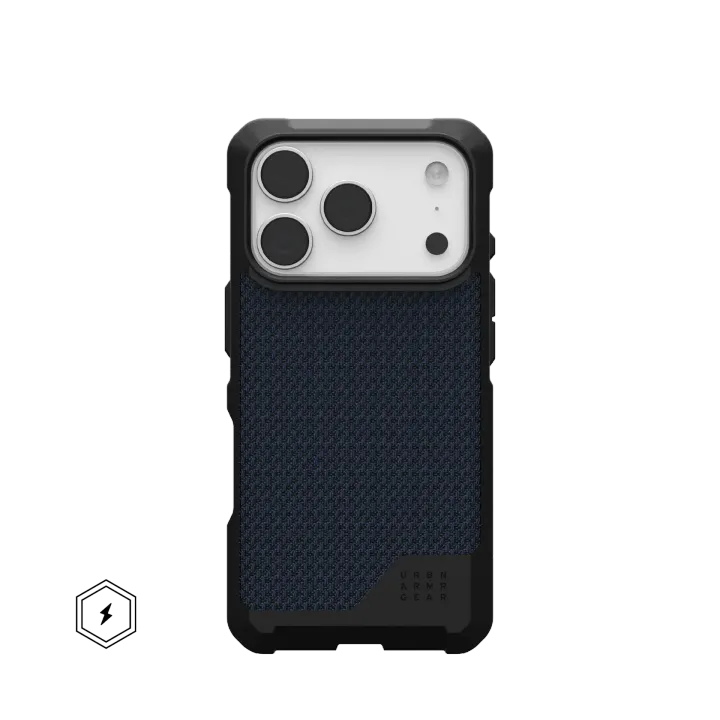 UAG Metropolis LT Kevlar with MagSafe Series Case for Apple iPhone 17 Pro Kevlar Mallard (Синий)