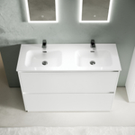 Тумба напольная под раковину Sancos Libra Floor, белый глянец 1190х450х840 мм, арт. LB120F-1W