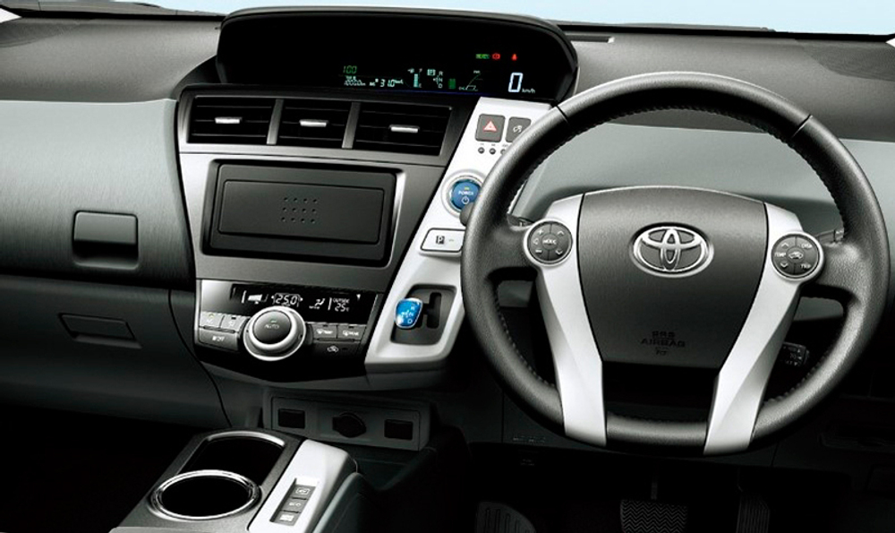 Topway TS10 4+32GB 8 ядер для Toyota Prius Plus V Alpha 2012-2017