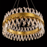 Citilux Ричард CL336063 LED Люстра хрустальная с пультом Бронза
