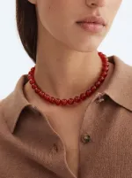 Колье Карамель / Cornelian caramel