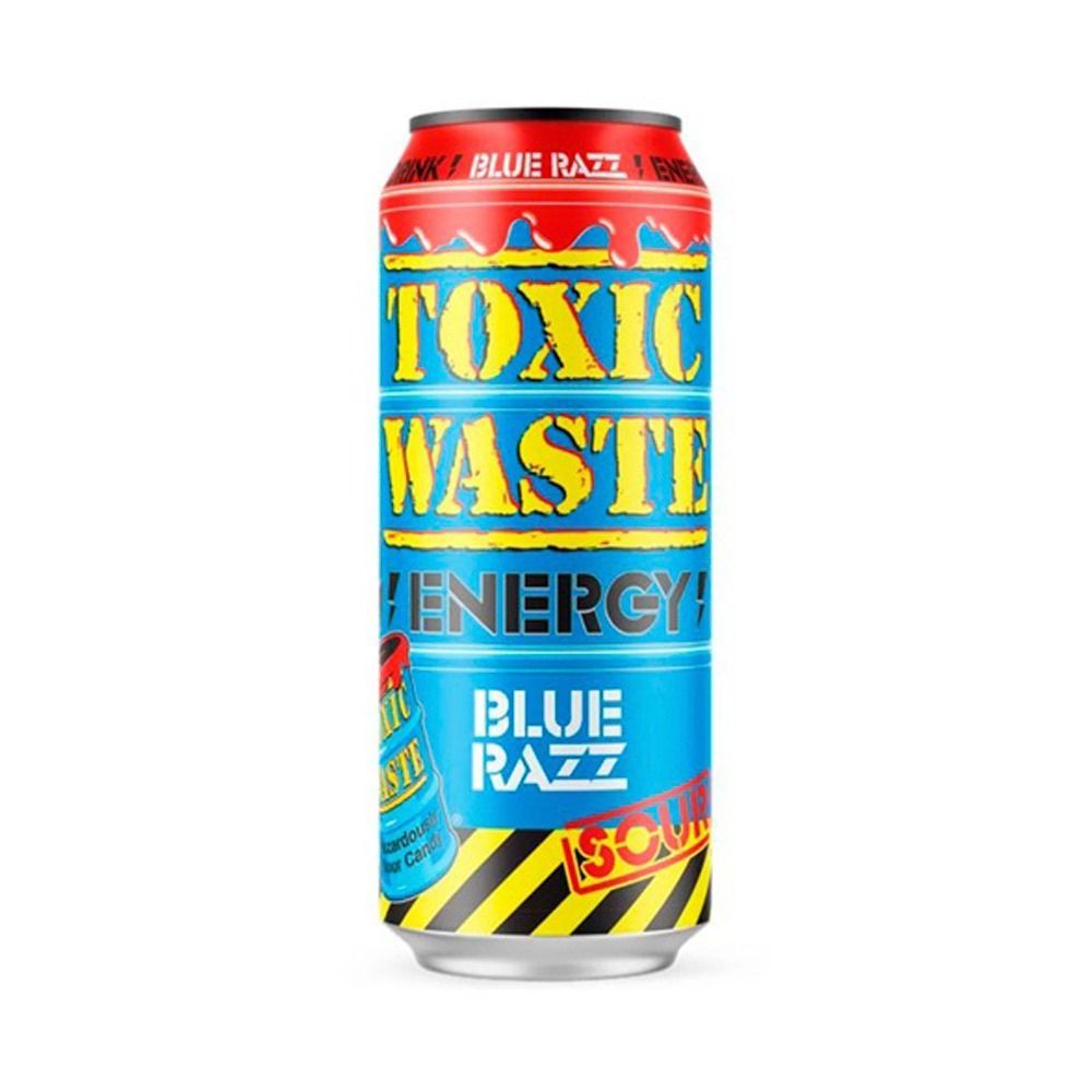 Напиток газированный Toxic Energy Blue Razz 0.500мл