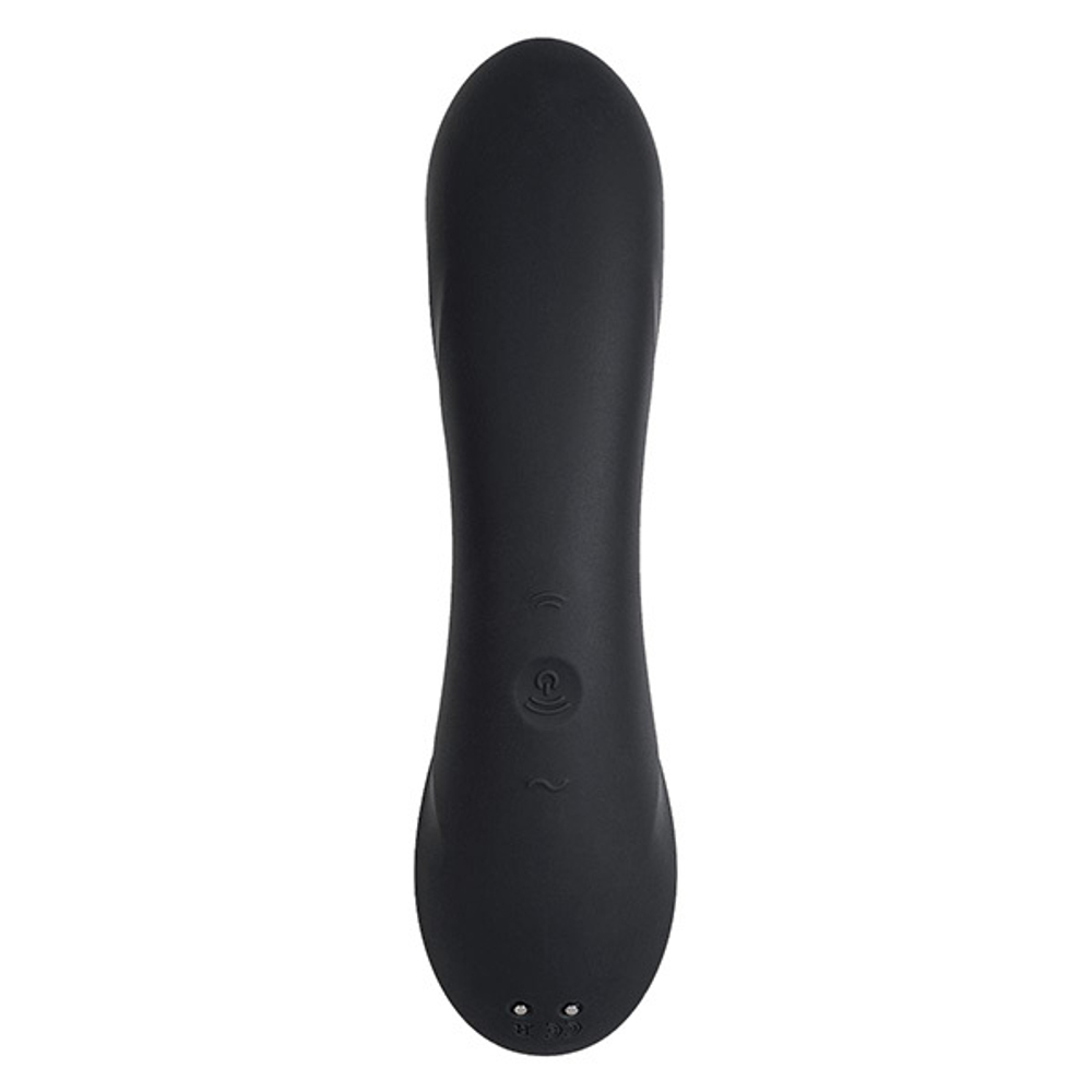Черный вакуум-волновой вибростимулятор 17см Satisfyer Curvy Trinity 4