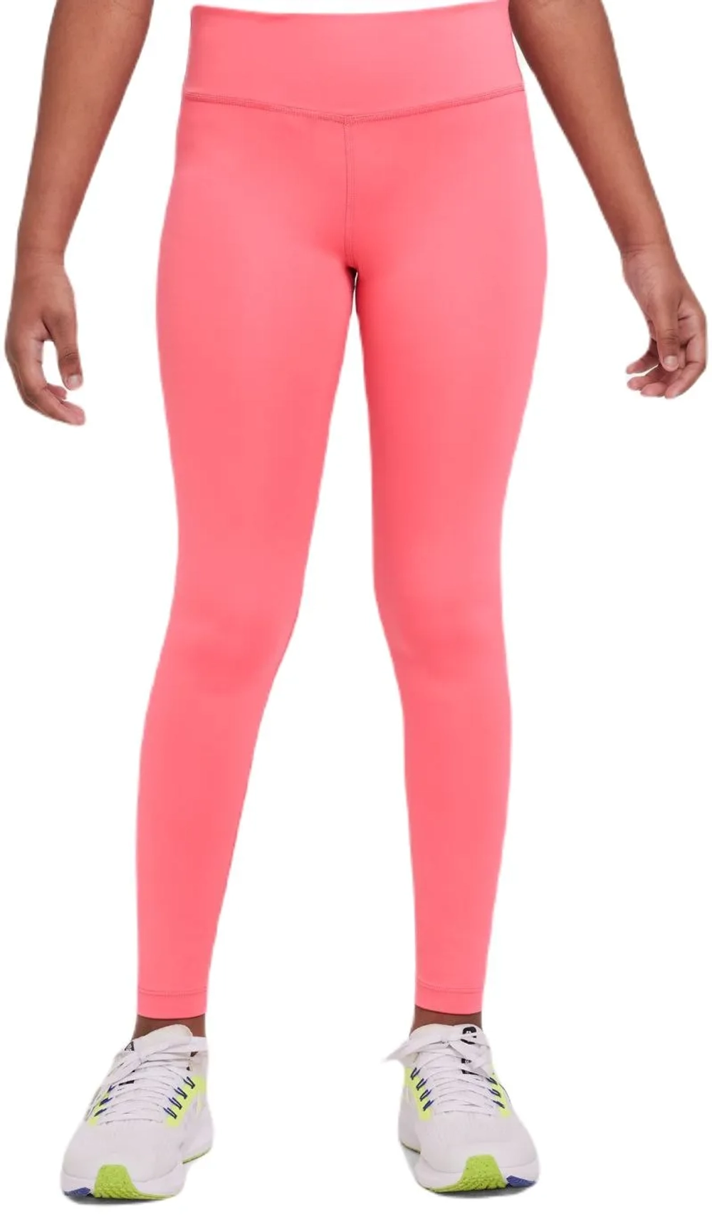 Брюки для девочки Nike Girls Dri-Fit One - sea coral/white