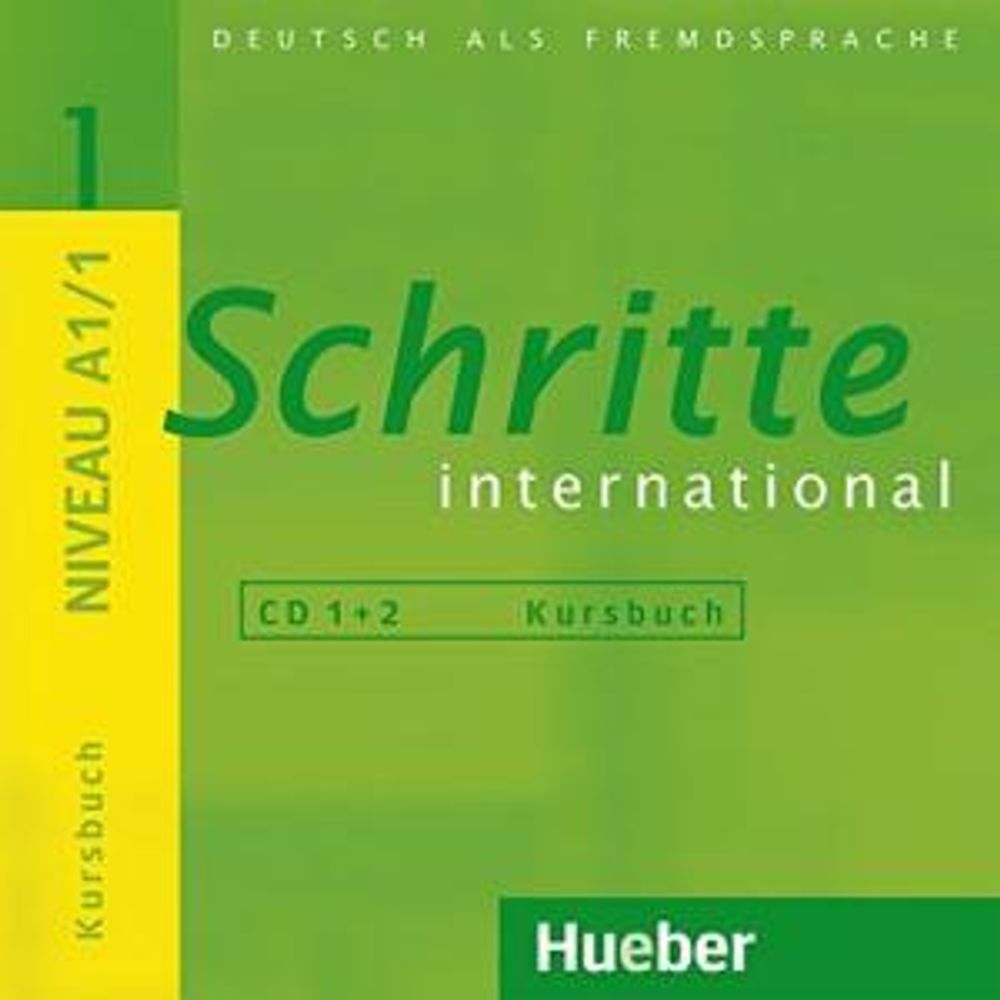 Schritte international 1 - 2 Audio-CDs zum Kursbuch