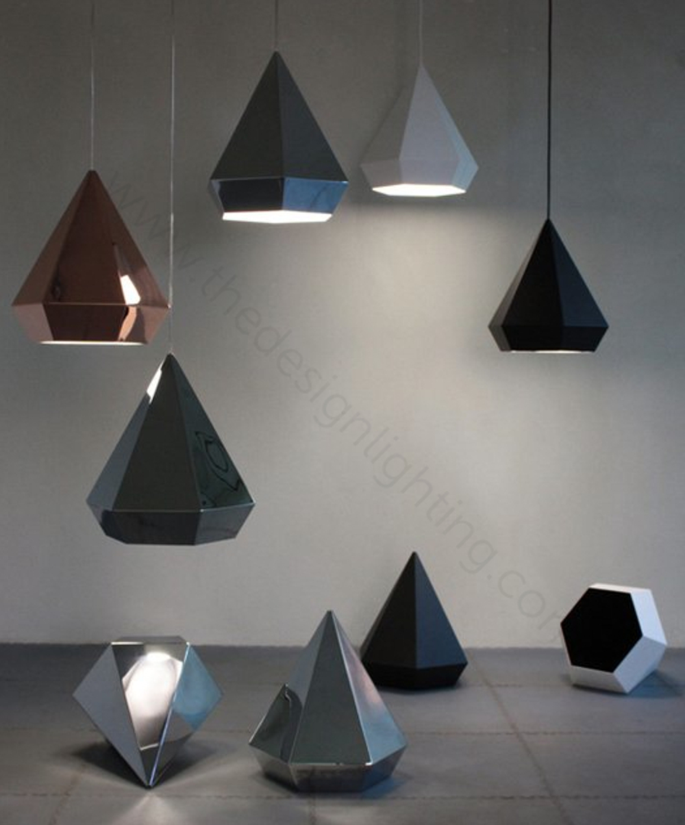 Pendant design lamp  Diamond by NEO/CRAFT (White)