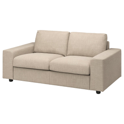 IKEA VIMLE  (ИКЕА ВИМЛЕ)  -  Чехол на диван 2-местный - с широкими подлокотниками/Хилларед бежевый