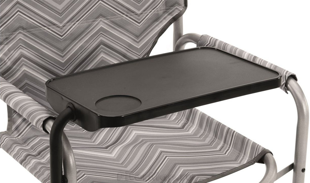 Кресло с откидным столиком Outwell Chino Hills with side table Grey [470220]