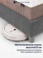 Кровать БайШарм (велюр, с ПМ)