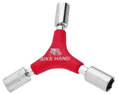 Набор ключ с головками трехсторонний 8/9/10мм YC-357Y сталь BIKEHAND NEW