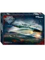 Пазл для детей 4 5 6 7 лет World of Warplanes Самолет 80 шт