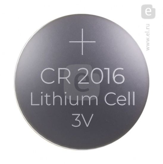 Элемент питания IEK CR2016 T