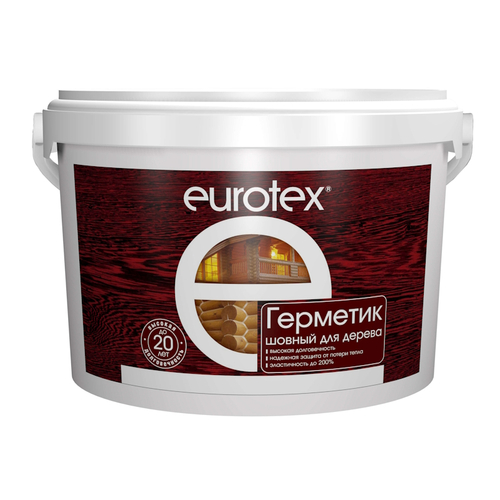 Герметик по дереву шовный EUROTEX орех   600мл (Рогнеда)