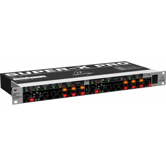 Behringer CX3400- кроссовер,2-3 полосы стерео, 4 полосы моно, лимитеры