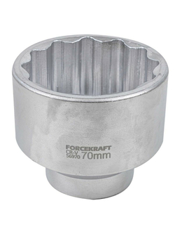 Головка 70мм 3/4''12гр. FORCEKRAFT FK-56970