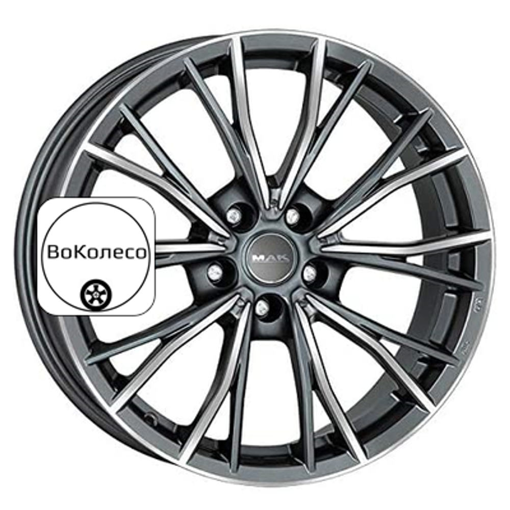 8x18/5x112 ET30 D66,6 Mark Gunmetal Mirror Face MAK