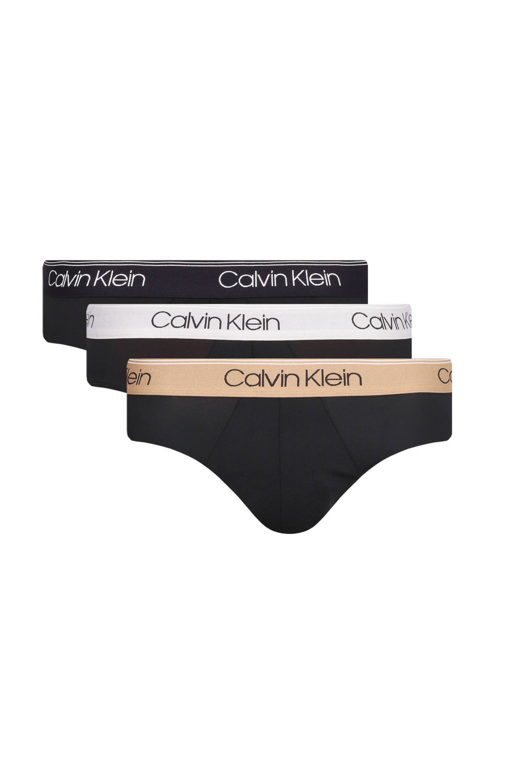 Брифы 3 пары Calvin Klein Underwear - черный(000NB2568A)