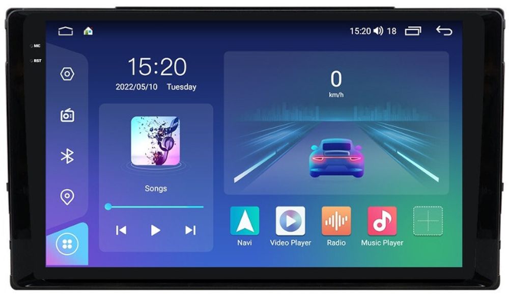 Магнитола для Toyota Corolla 2016-2018 - Parafar PF982U2K на Android 13, Быстрая, QLED+2K, CarPlay, 4G SIM-слот