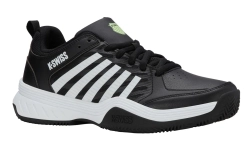 Теннисные кроссовки K-Swiss Court Express 2 Clay - black/white/soft neon green