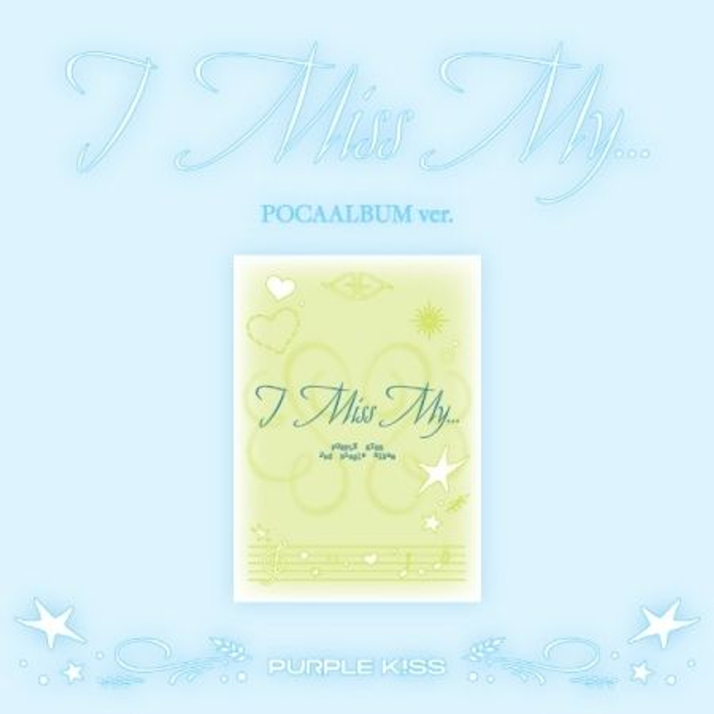 Альбом PURPLE KISS - I MISS MY... 2nd Single Album POCA Version