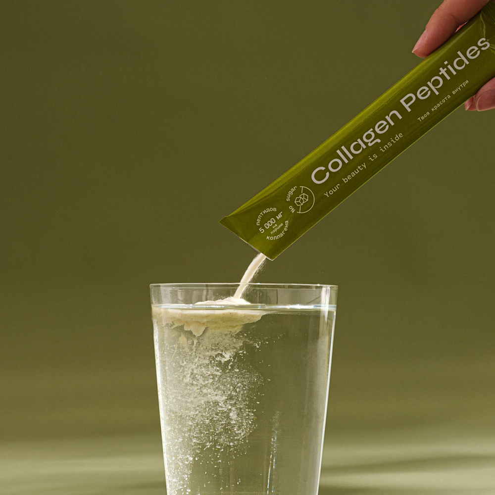 Greenflash Collagen Peptides Коллаген пептидный, 20стиков, вкус белого чая