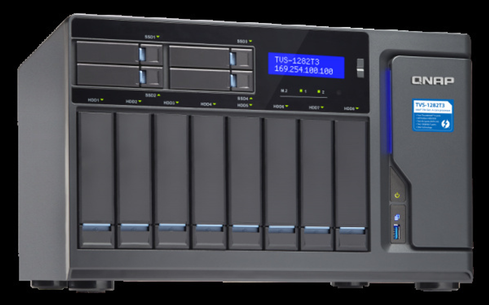 Сетевой RAID-накопитель QNAP  TVS-1282T3-i7-64G